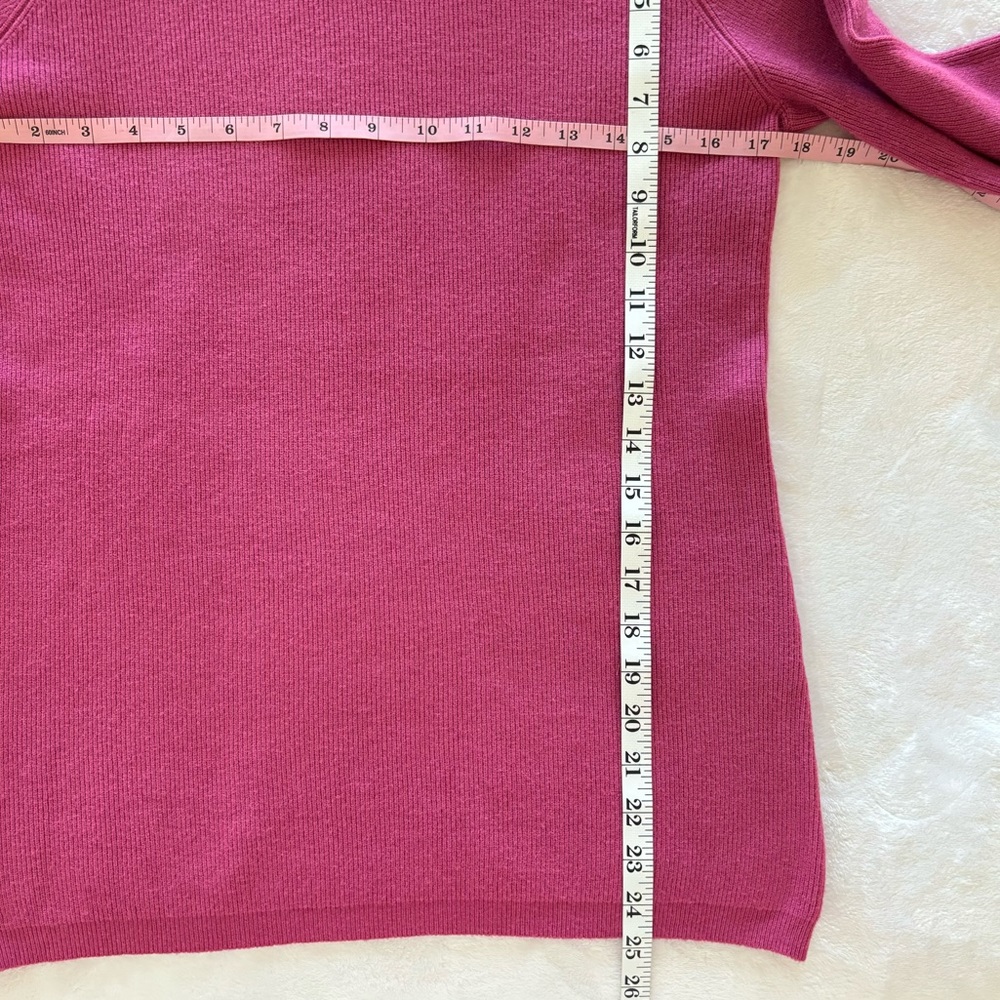 CYRUS Pink Long Sleeve Turtleneck Sweater--M - Picture 14 of 14